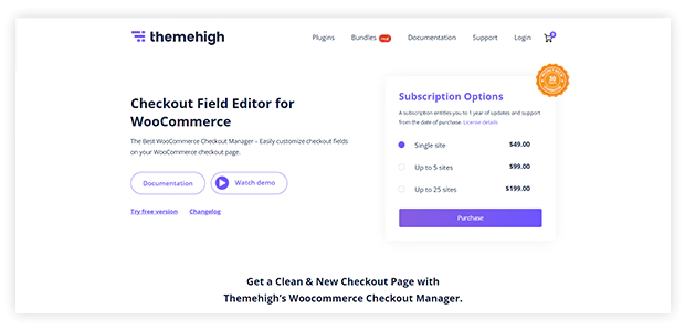 Checkout Field Editor (Checkout Manager) for WooCommerce