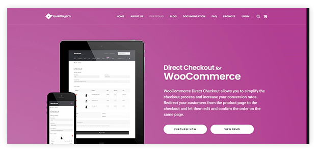 Direct Checkout for WooCommerce