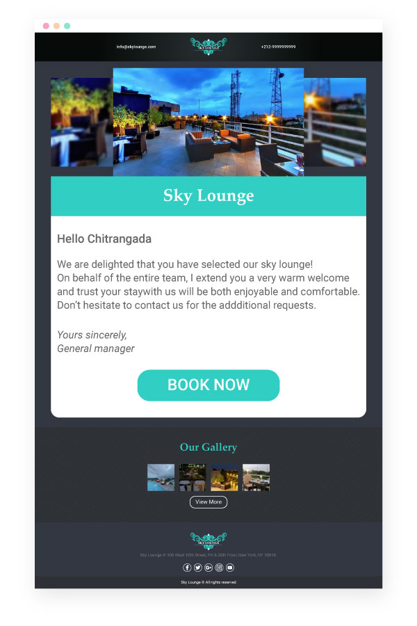 Have You Experienced our Sky Lounge Yet