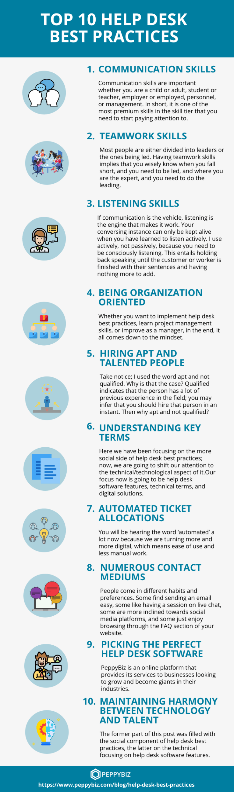10 Help Desk Best Practices You Need To Know.[Infographic]