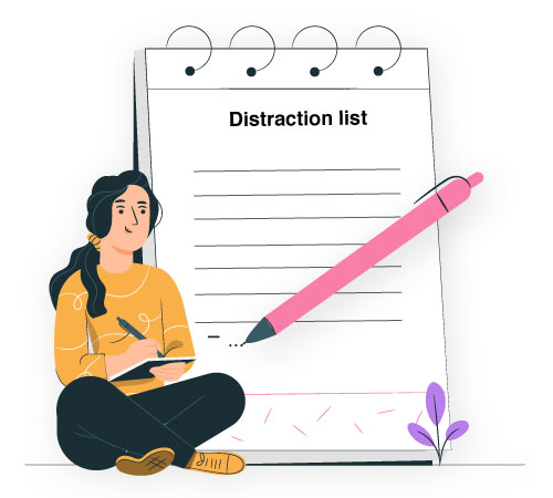 Distraction list