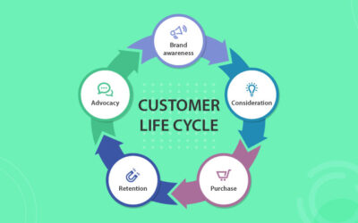 What are the stages of the customer lifecycle?