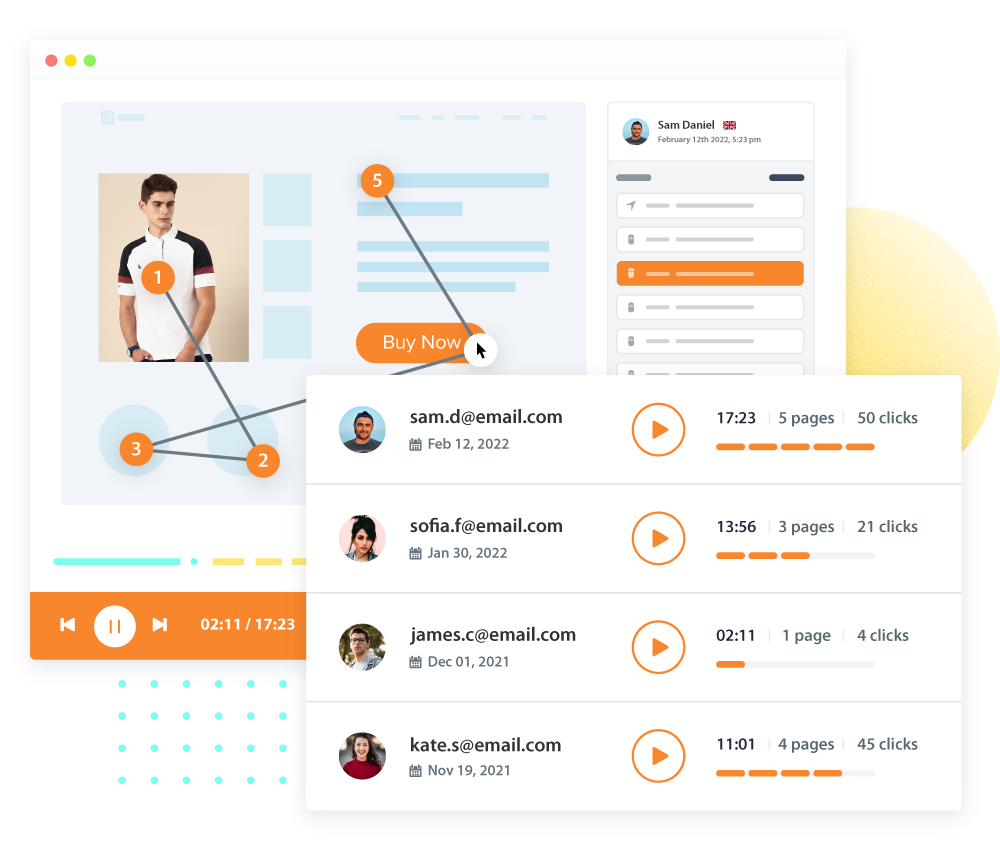 Monitor Website Visitor Behaviour with Session Recording NotifyVisitors